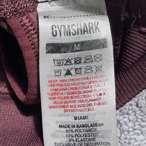 Gymshark Bundle of 3 Cross Performance Logo Sports Bra Top Sz M - Picture 8 of 8